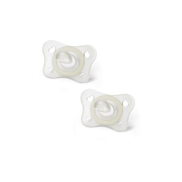 Chicco Chupeta Physio Soft Luminoso 2-6m 2 Unidades