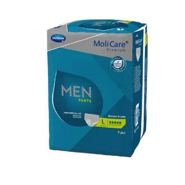 Molicare Men Pants Gotas 5 Tamanho L 7 Unidades