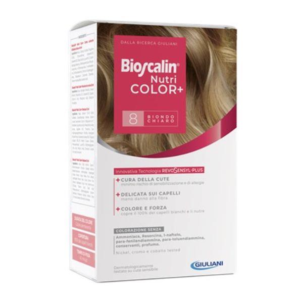 Bioscalin Nutri Color+ Permanente 8.0 Louro Claro