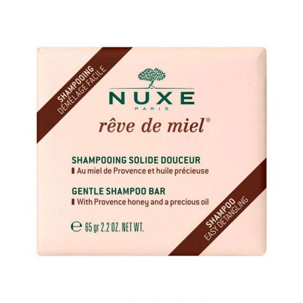 Nuxe Rêve de Miel Champô Sólido Suave 65g