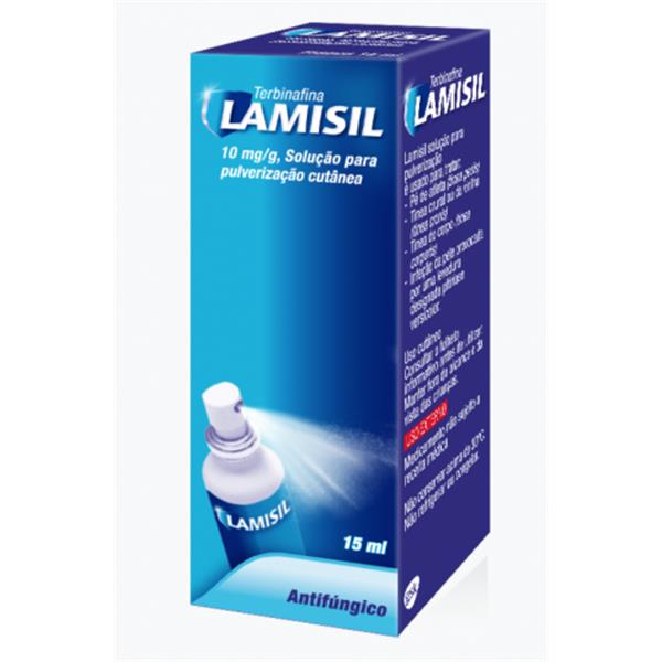 Lamisil, 10 mg/g Solução Pulverização Cutânea 15ml