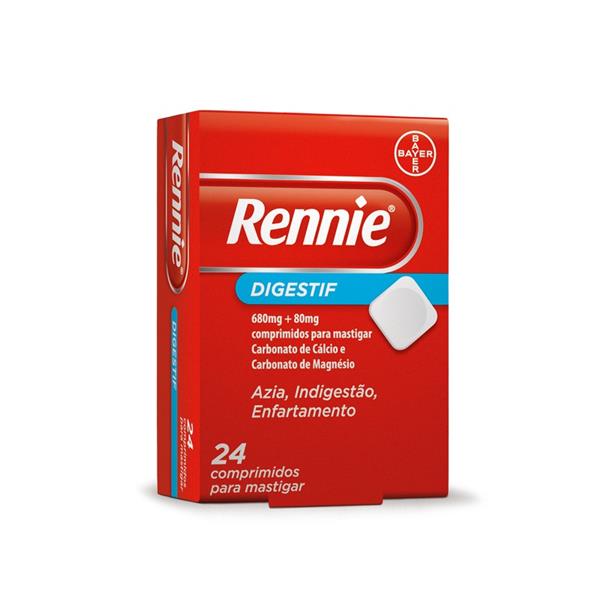 Rennie Digestif, 680/80 Mg X 24 Comp Mast Calcio (Carbonato)