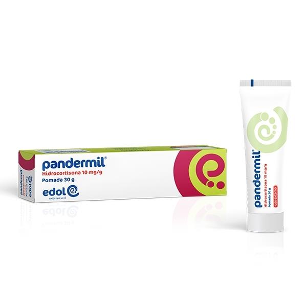 Pandermil, 10 Mg/G-30 G X 1 Pda Hidrocortisona