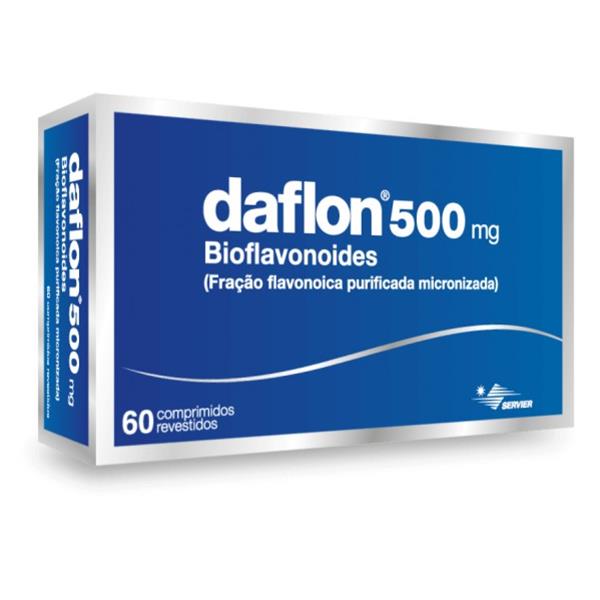 Daflon 500 , 500 Mg Blister 60 Unidade(S) Comp Revest Pelic Hesperidina