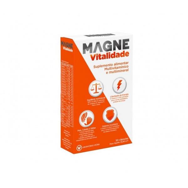 Magnevitalidade Caps X30 Caps(S) Ascorbico (Acido) (Vitamina C)
