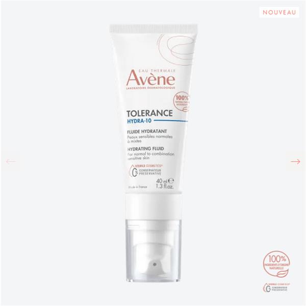 Avène Tolerance Hydra-10 Fluído 40ml