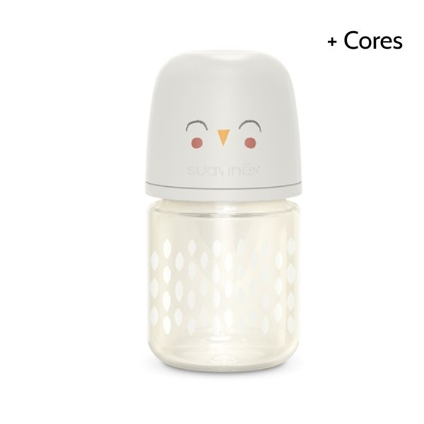 Suavinex Premium Biberão Vd Tetina 3p Silicone 120ml