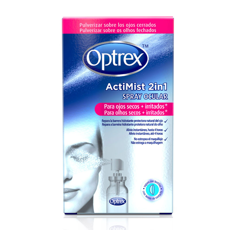 Optrex Actimist 2 En 1 Spray Ocular Ojos Secos E