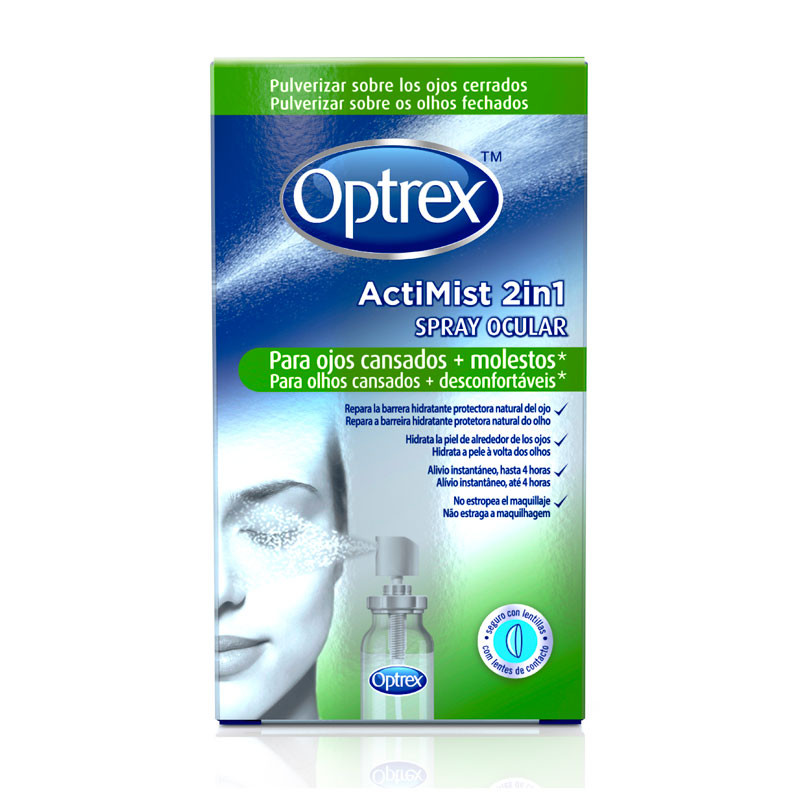 Optrex Actimist 2 En 1 Spray Ocular Ojos Cansado
