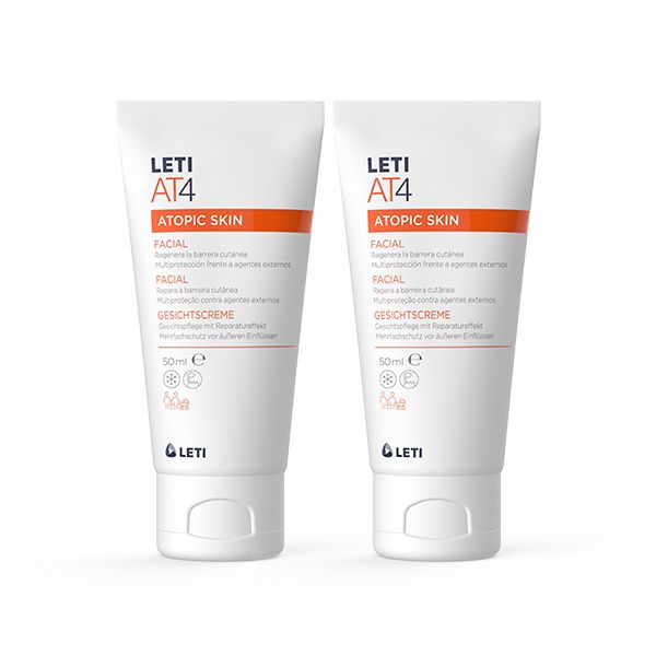 LETIAT4 FACIAL CR EMOL 50ML DUO