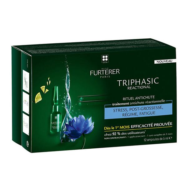 Rene Furterer Aq Triphasic Reactional 12 Ampolas