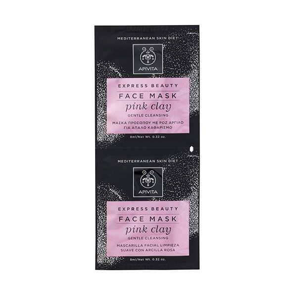 APIVITA EXPBEAUTY MASC LIMP ARG ROSA 8MLX2