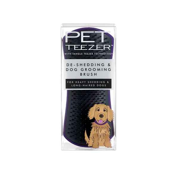 Pet Teezer Escova Cão Detangling Rosa/Amarelo