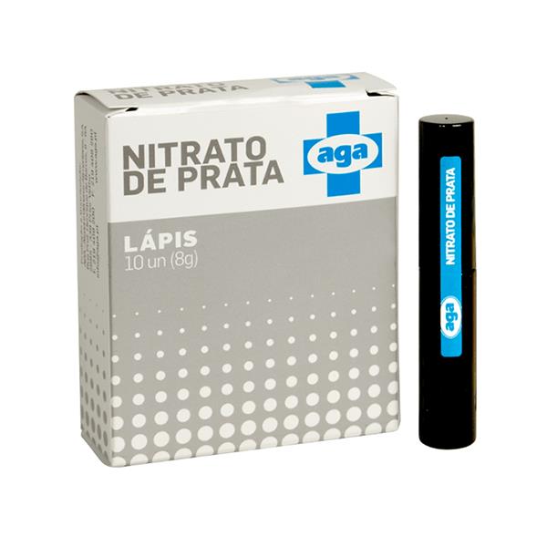 NITRATO PRATA LAPIS 8 G X 10