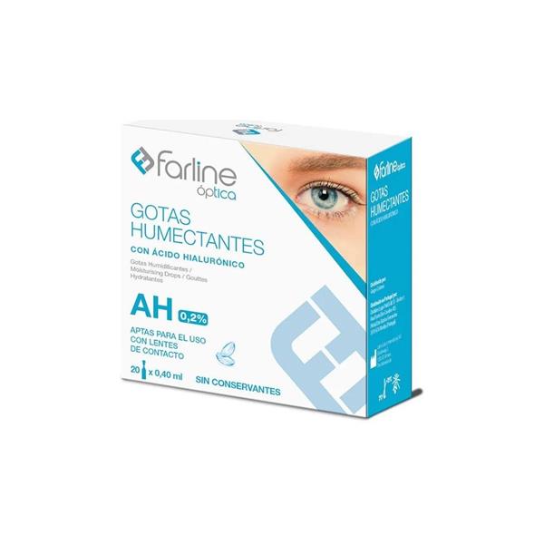 FARLINE OPTICA GOTAS HUMECTANT 0,4MLX20