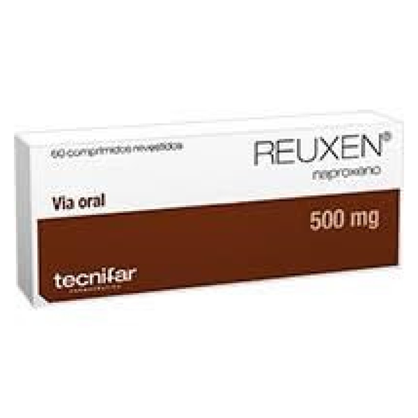 Reuxen 250 mg Comprimidos Naproxeno 20 un